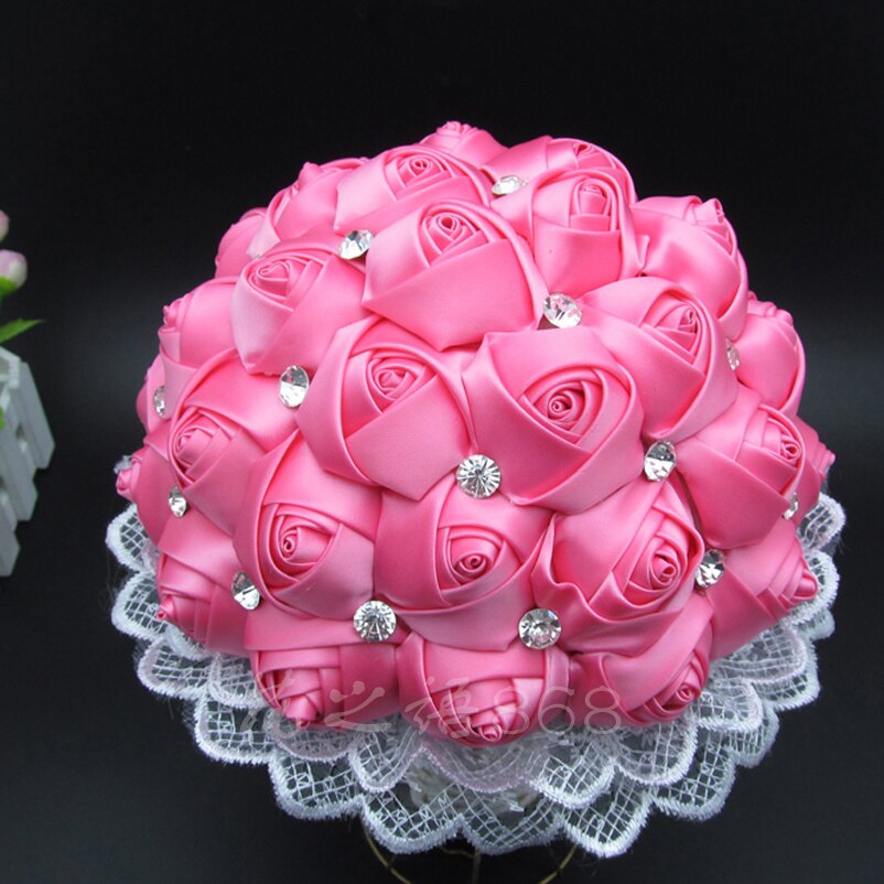 Gorgeous crystal Wedding Bouquet bouquet wedding accessories Bridesmaid artifical Wedding flowers Bridal Bouquets