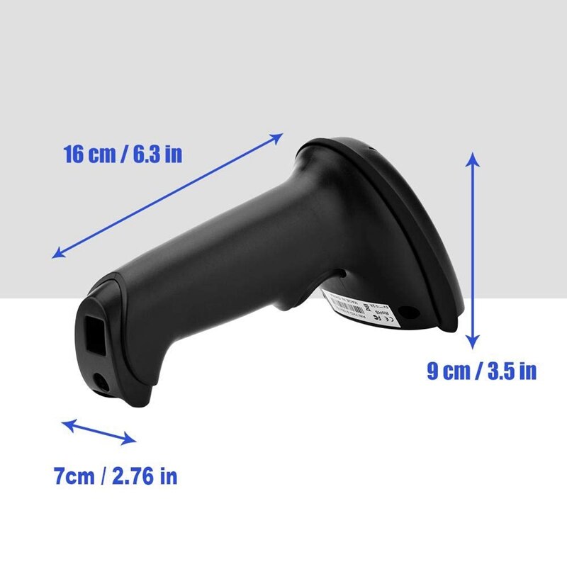 1d kablet scanner endimensionel stregkodescanner 1d 32 bit bærbare stregkodescannere