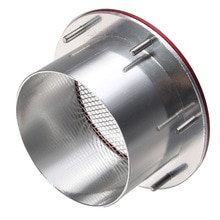 Car Inlet Air Duct Racing Grille Bumper Vent Universal Metal