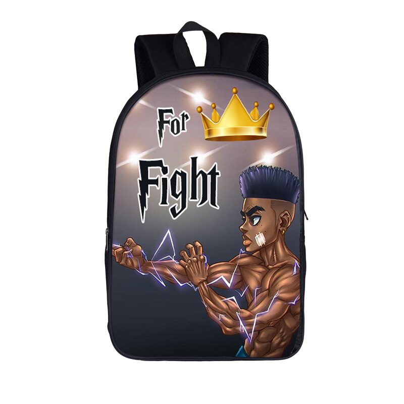 Black Lives Matter Backpack For Teenage Boys Girls School Bags BLM Afro Black Backpacks American Africa Women Men Travel Bag: 16blackmens1