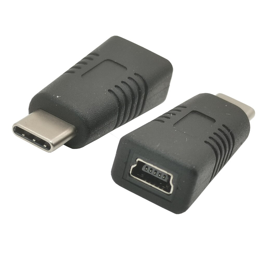 Tyypin c uros-mini-usb-naarassovitin usb-c-naaras-mikro-usb-sovitin tiedonlataus: Mini usb