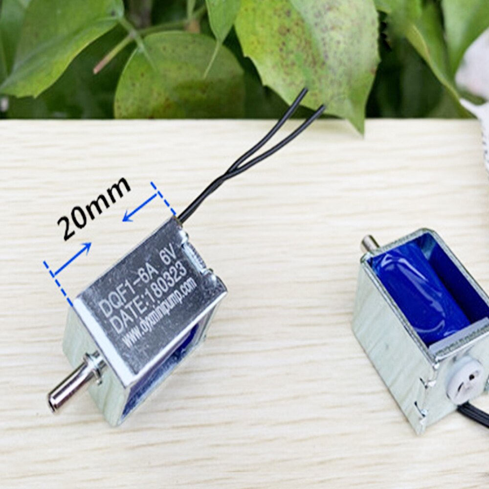 1PCS Micro Mini One-way Solenoid Valve DC 6V Exhaust Air Valve Small Electric Control Vent Valve Calve Sphygmomanometer Monitor