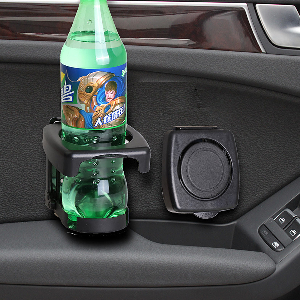 Hoogwaardige opvouwbare autobekerhouder Zwarte bekerhouder Multifunctionele bekerhouder Autobenodigdheden Autobeker Auto Styling Universeel