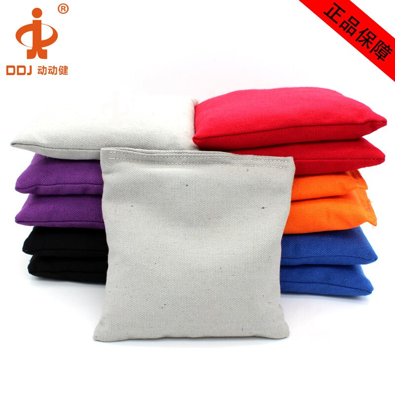 Move Healthy Manufacturers Direct Selling Children Canvas Sandbags Children diu sha bao Throwing Game P: Gray