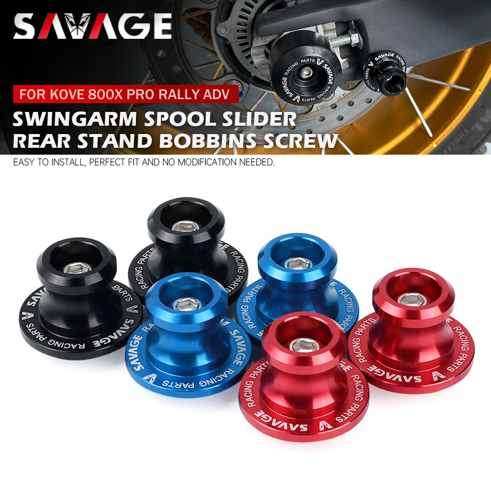 Achterbrug Spoelen Slider Voor KOVE 800X Pro/Rally/Super Adventure ADV Motorfiets Accessoires Achter Paddock Klossen stand Schroef