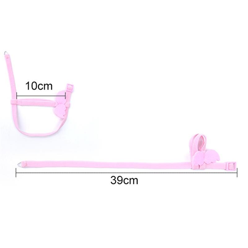 Pet Bird Harness Adjustable Parrot Harness Leash Anti-Bite Outdoor Training Flying Rope For Budgerigar Cockatiel Bird Supplies