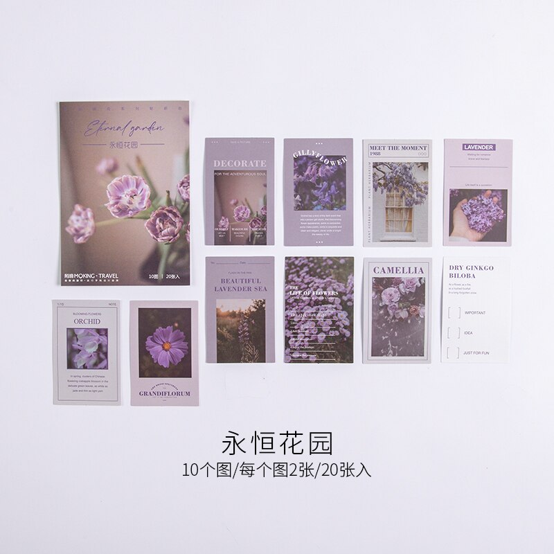 20pcs Diary Stickers aesthetic Decorative Scrapbooking material handmade korea DIY collage material Stationery Sticker: 5