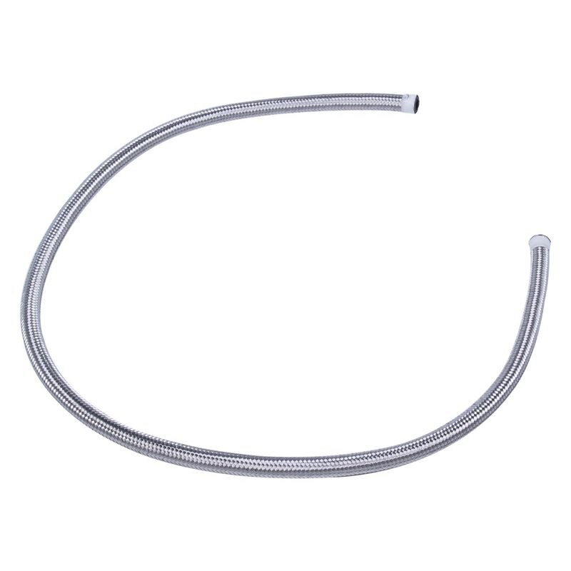 AN6 Stainless Steel Braided Fuel Oil Line Hose 1m 39in