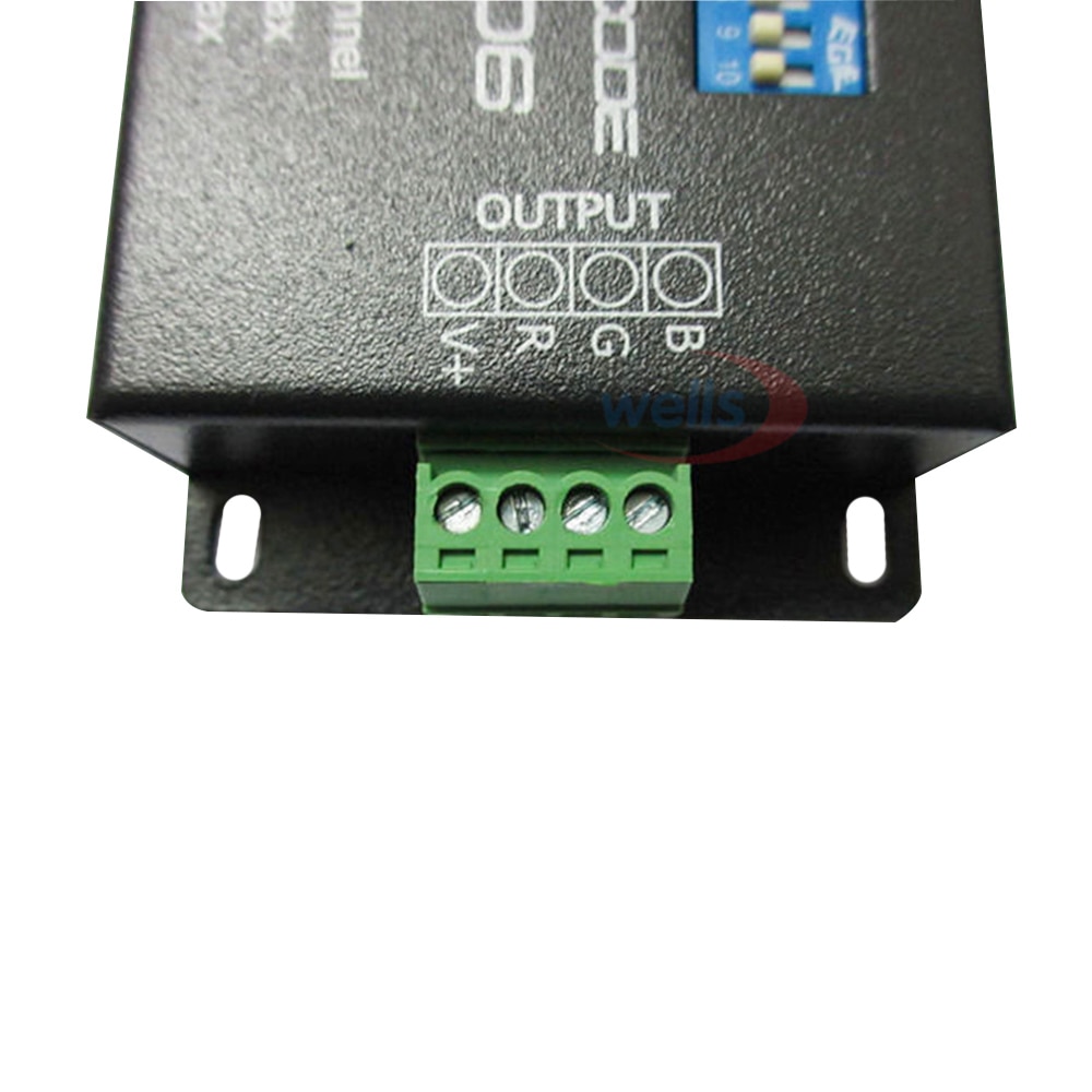 PX24506 DMX 512 décodeur pilote 9A DMX 512 amplificateur 12V 24V LED DMX512 contrôleur pour RGB LED bandes lumineuses