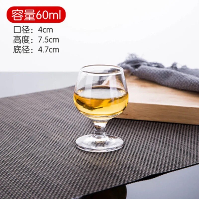 6000ml Large Wine Glass Large Coke Bucket Container Large Beer Glass Large Wine Glass Champagne Glass Kitchen Dining Bar: 60ML thickening