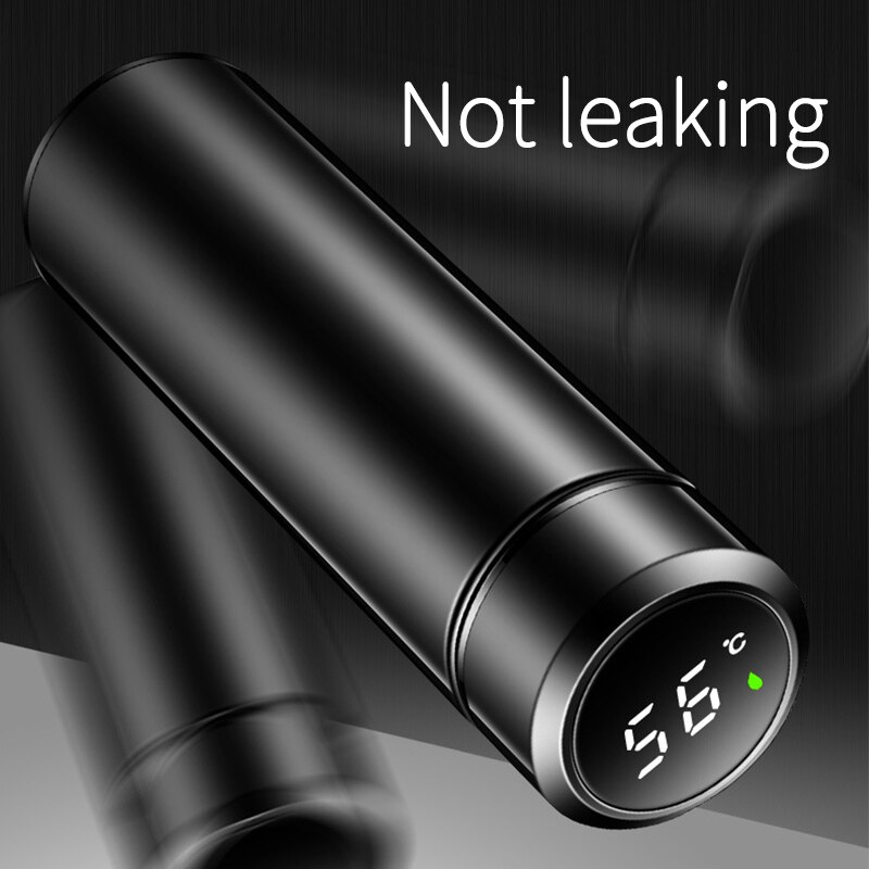 Inteligentny kubek izolowany z wyświetlaczem temperatury gadżety kuchenne wysokiej jakości butelka na wodę termos kubek termiczny ze stali nierdzewnej