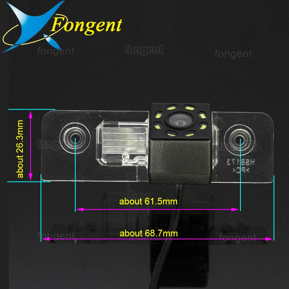 Rear View Backup Omkeren Parking Camera Voor Ford Fiesta St Klassieke Ikon 2002 2003 2004 2005 2006 2007 Auto accessoires