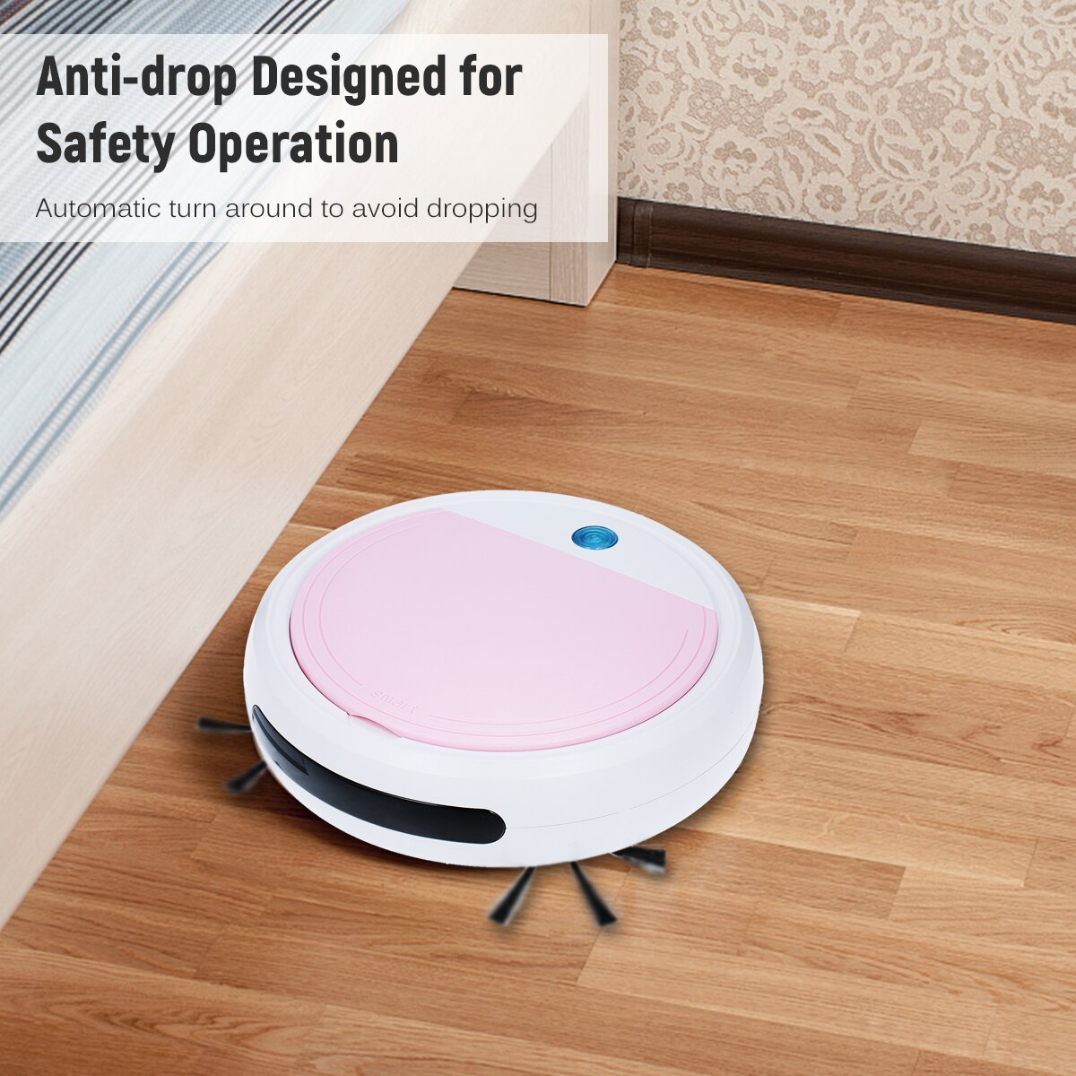Robotic Vacuum Cleaner UV Cleaner Floor Mopping Robot UV Floor Sweep Machine Anti Electric Vacuum Cleaner Dust Collector