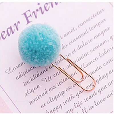 Kreatywne kolorowe spinacze robić papieru spinacze robić papieru DIY mini Kawaii notesik spinacze dla dzieci biuro szkolne: zielony