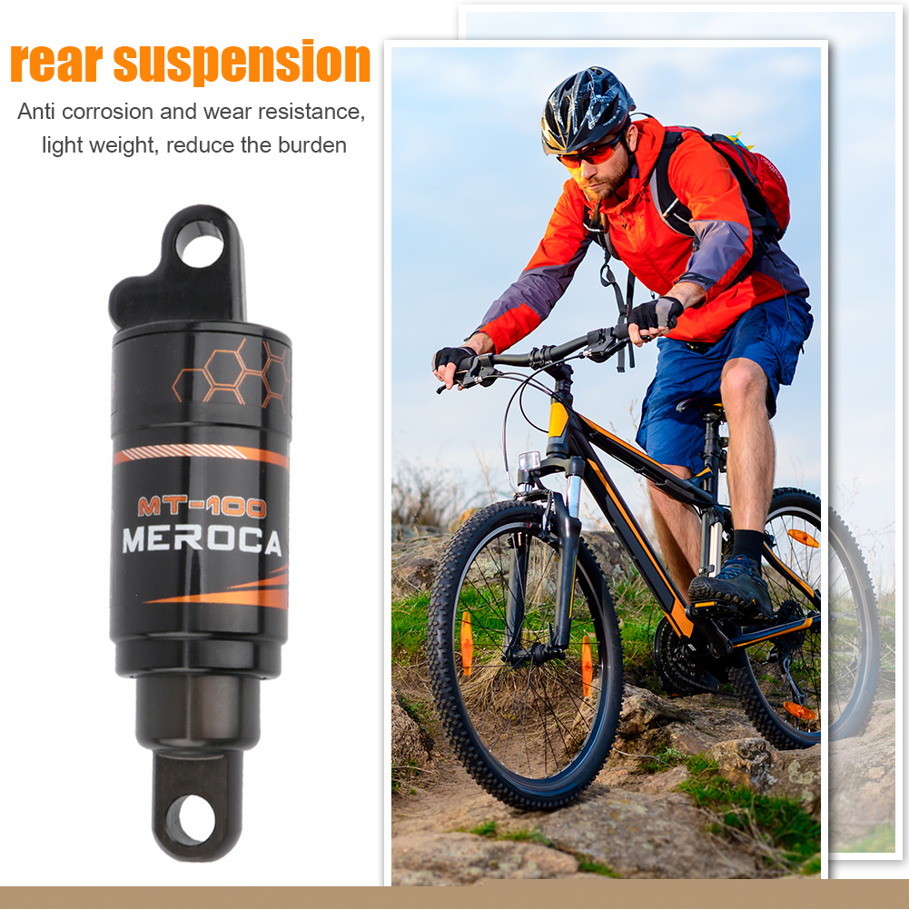 Bicycle Air Rear Shock 125/150/165/190mm MTB Air Spring Shock Absorber for Mountain Downhill Bike