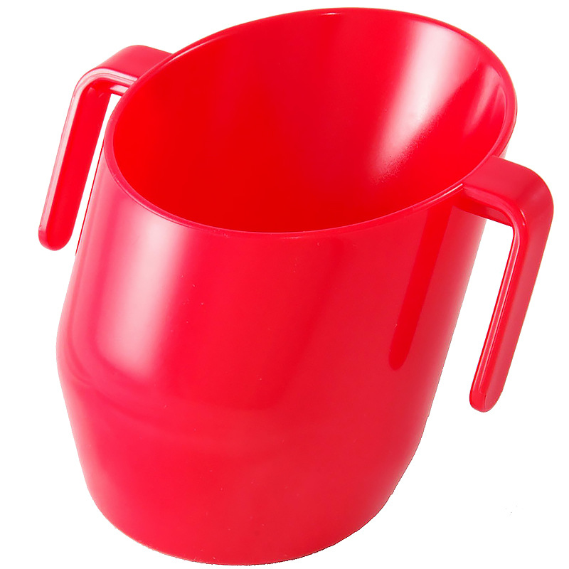 Taza de alimentación de bebé para entrenamiento, taza de agua con mango oblicuo, taza biselada de seguridad, tazas a prueba de fugas para niños, tazas de bebidas para niños de 200ml