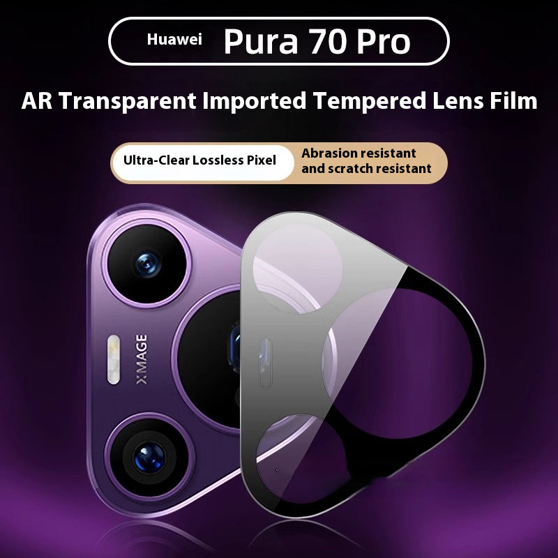 3D Camera Lens Protector Cover Film For Huawei Pura 70 Ultra Pro 70Ultra Pura70 Pro+ 70Ultra Original Camera Lens Tempered Glass