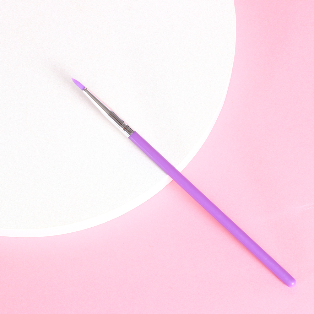 Brosse de lifting des cils en silicone ultra mince, outil coloré, nouvelle solution,: GRIS