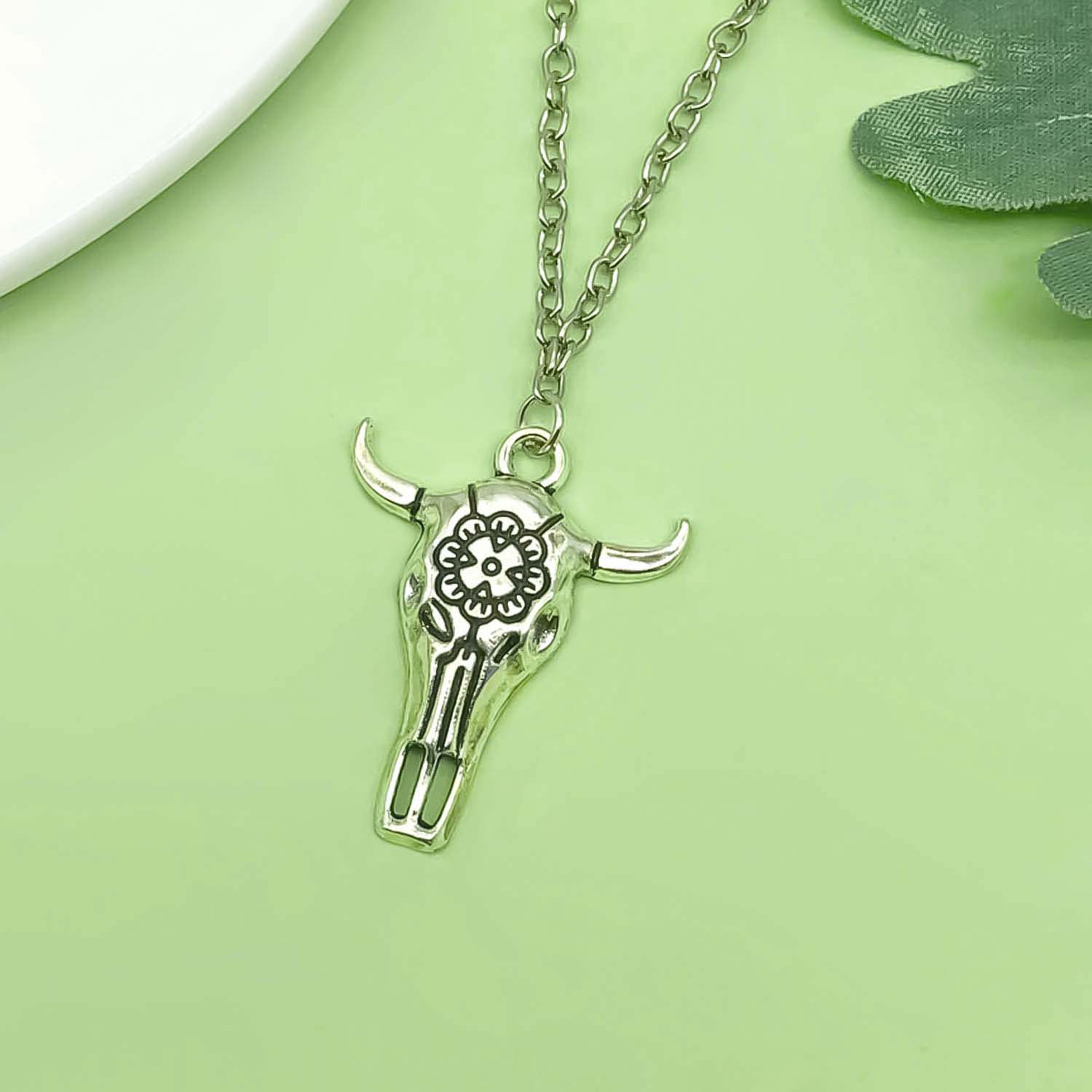 10 Stuks Retro Schedel Vogel Hoofd, Bull Head Charmes Legering Halloween Decoratie Hangers Voor Diy Sieraden Maken Accessoires