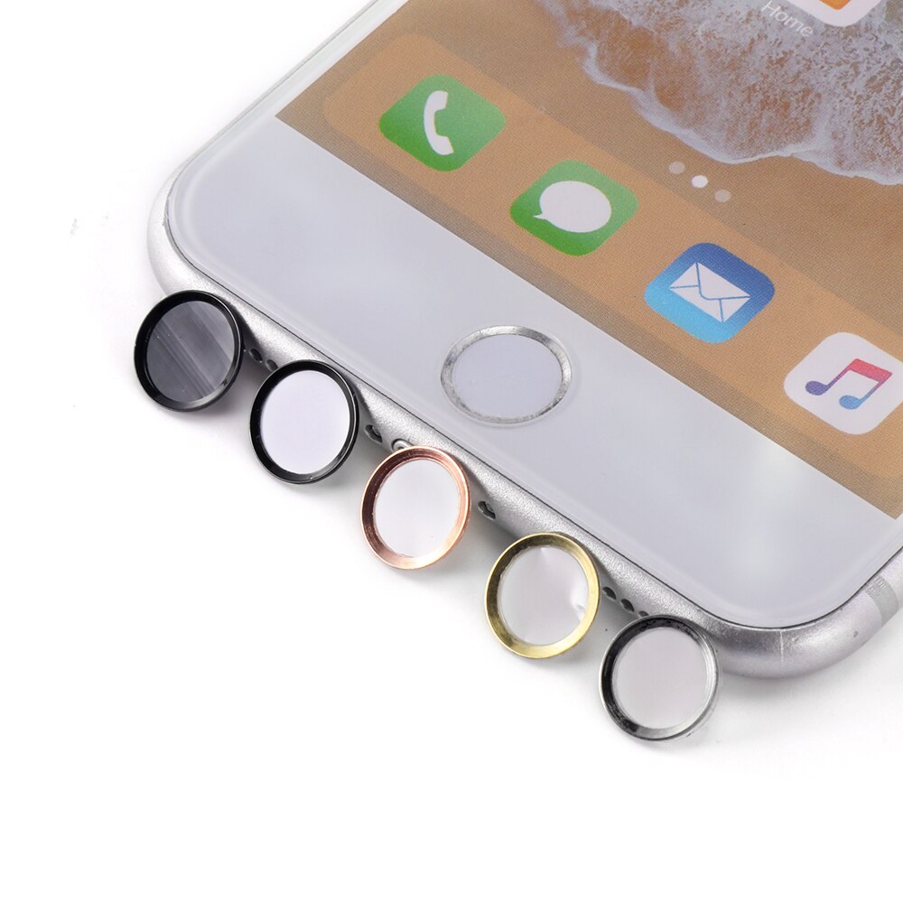 Hoge Gevoeligheid Vingerafdruk Identificatie Stickers Touch Id Home Button Sticker Voor Iphone 5 S SE6 6 S 7 Plus Voor ipad Home-toets