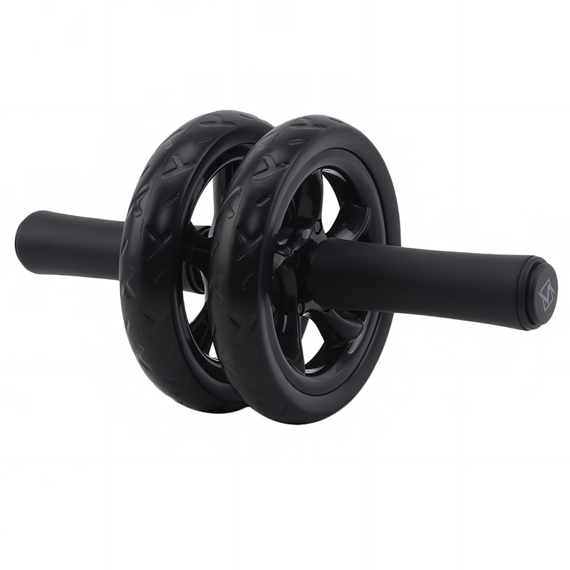 Sport-Fitness-räder, geräuschlos, bauchmuskeltrainer, bauchmuskelmatte, muskeltrainer, hüfttrainer, Fitness-sportgerät: Schwarz