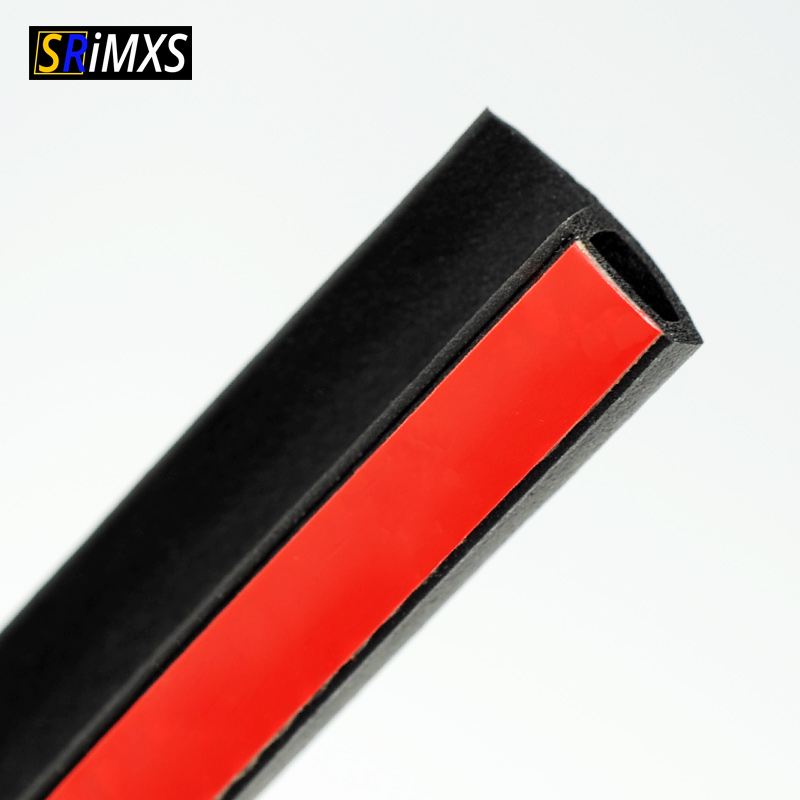 Rubber Auto Deur Afdichting P-Vormige Auto Deur Weatherstrips Waterdichte Auto Geluidsisolatie Seal Strip Lawaai Auto Accessoires
