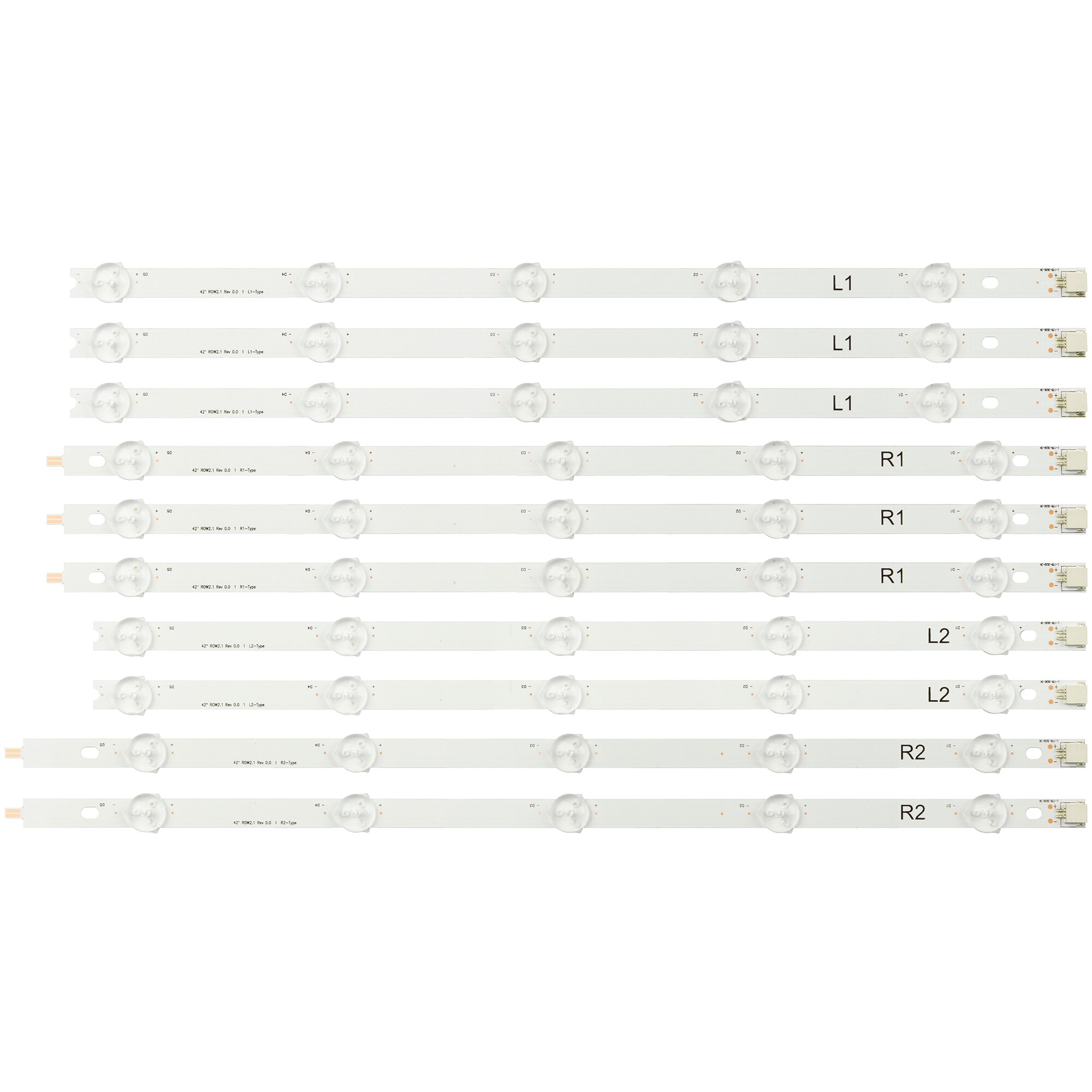 LED-hintergrundbeleuchtung streifen Bar Für LG 42 zoll 42 "REIHE 2,1 TV 6916L-1412A 6916L-1413A 6916L-1414A 6916L-1415A 42LN542V 42LN575S 42LA615V