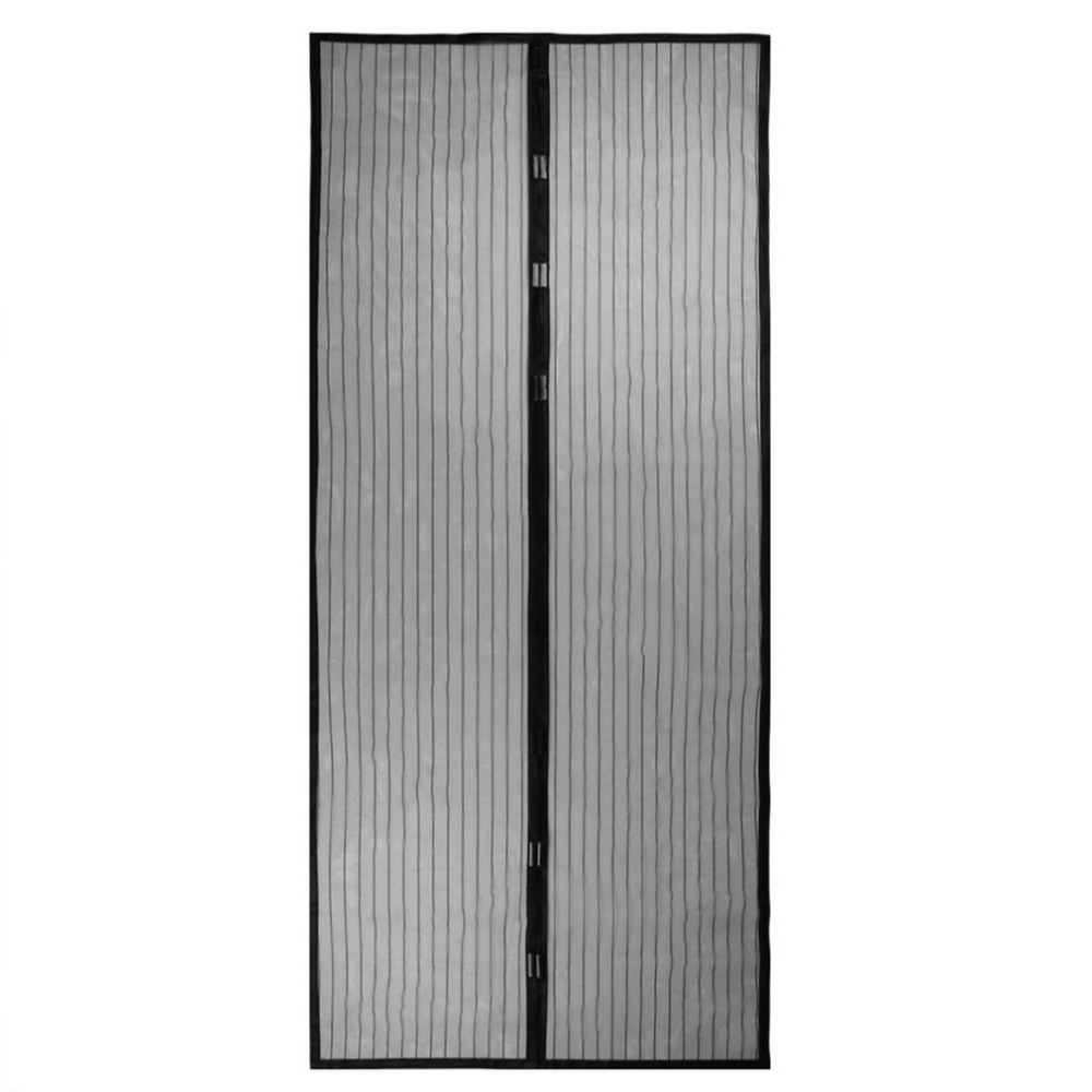 Verano de de Anti Mosquito insecto mosca cortinas para bichos magnético de red de malla cierre automático de la puerta de la pantalla cortinas de cocina negro