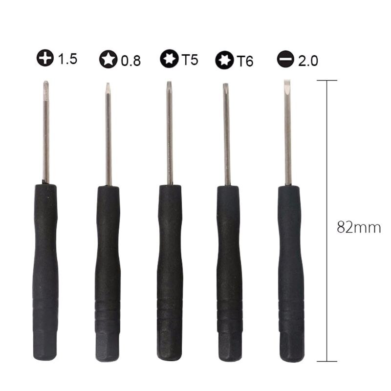 11 in 1 Opening Gereedschap Demonteren Kit voor iPhone 4 4s 5 5s 6 6s Smart Mobiele Telefoon Reparatie Tools Kit Schroevendraaier Set