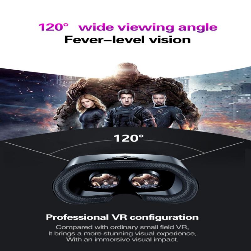 5~7inch VRG Pro 3D Glasses Virtual Reality Full Screen Visual Wide-Angle VR Glasses For 5 To 7 Inch Smartphone Eyeglasses