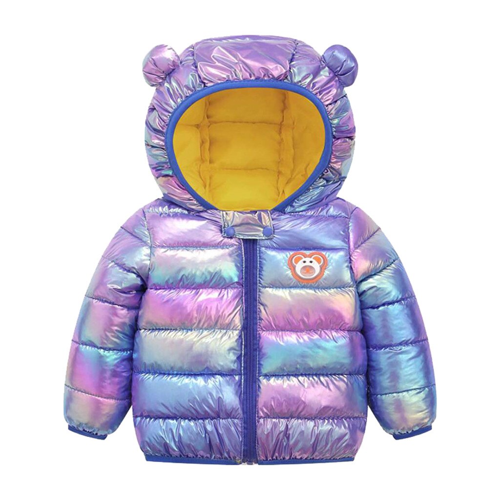 Mode Peuter Kinderen Baby Jongens Meisjes Winter Sneeuw Dragen Cartoon Lange Mouwen Winddicht Jas Hooded Warm Uitloper Jas # g4