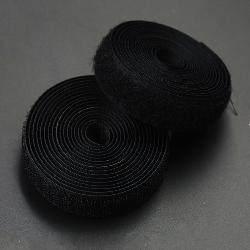 2cm wide DIY Hook and Loop No Adhesive Fastener Tape Nylon Button Sewing Garment Bags DIY Magic kneading Patch velcros: 16