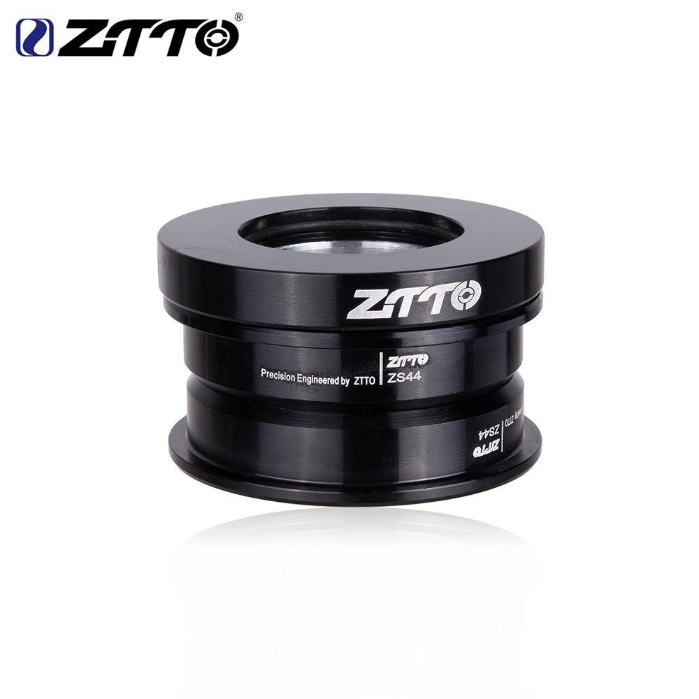 ZTTO Folding Bike Headset ZS44 Headset 44mm Steering 1-1/8 28.6mm Straight Tube Mountain Bike Low Profile Semi-integrated