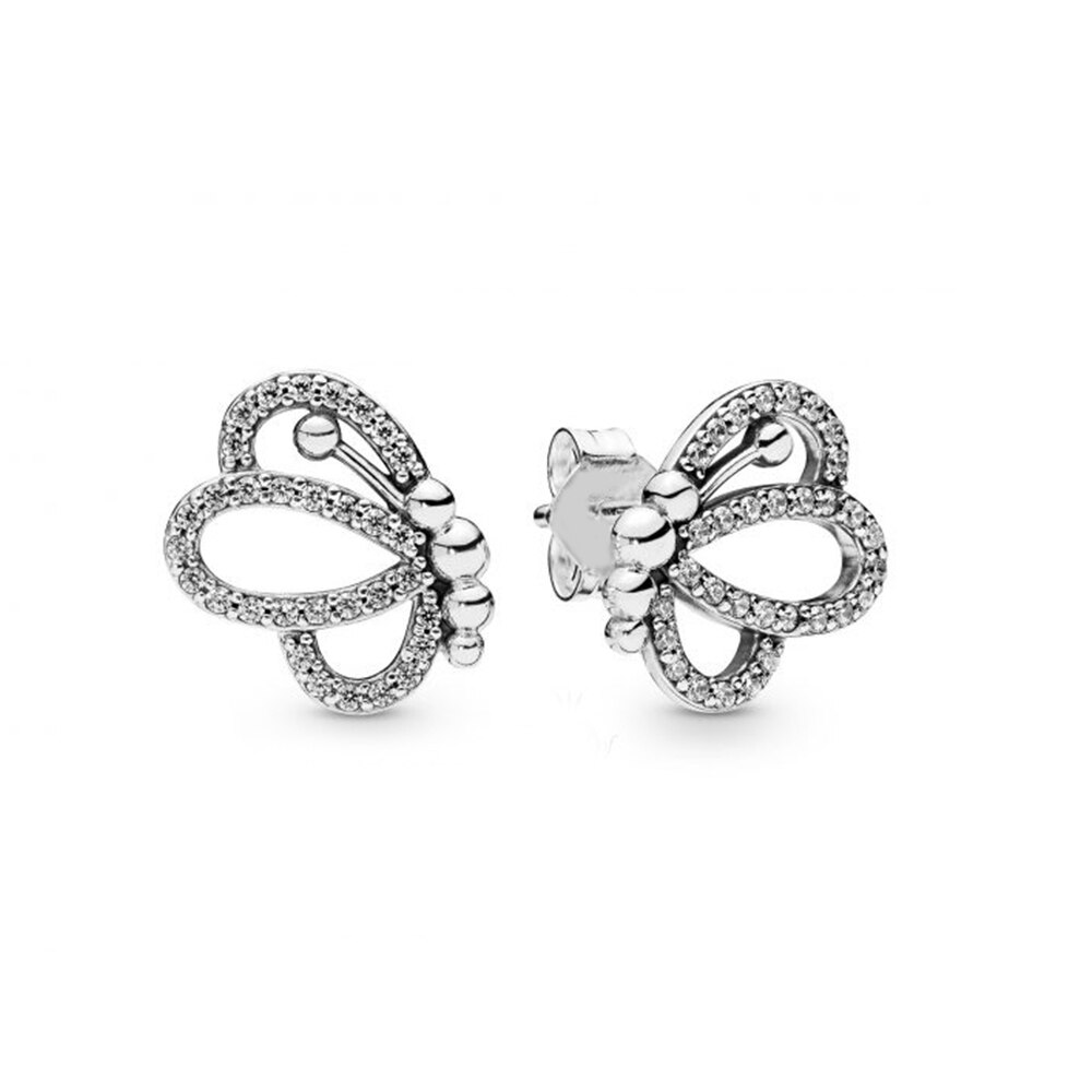 CHAMSS Spring Original 1:1 Sparkling Love knots. Teardrops. Butterflies. Flowers Multi-style Glamour Girls Earrings