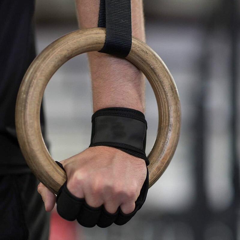 Weight Lifting Gloves Training Gym Grips Fitness Glove Women Men Crossfit Bodybuilding Gymnastics Wristbands Hand Palm Protector