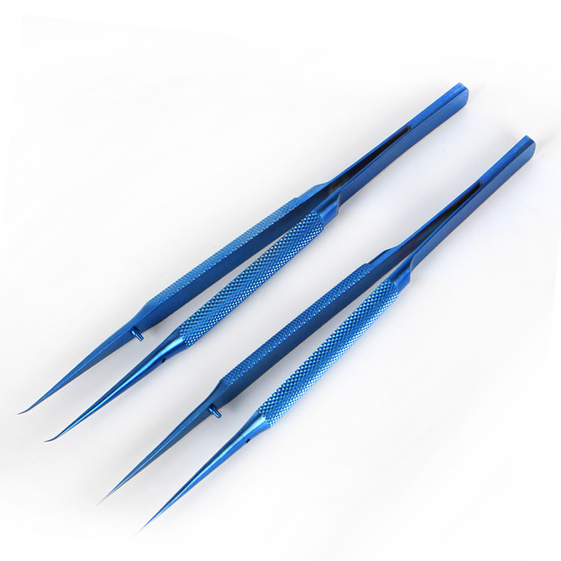 Pinzas de aleación de titanio para reparación de teléfonos móviles, herramienta de mantenimiento , precisión de borde de 0,15mm, Chip IC de teléfono