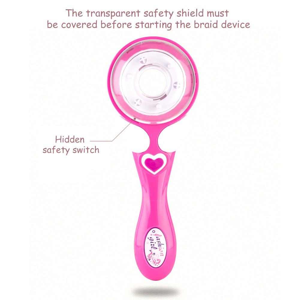 Elektrische Haar Geflochten Spielzeug einstellen vorgeben Spielen Spielzeug Für Mädchen Einfach Zu Bedienen Einfach Zöpfe Spielset Für Grils