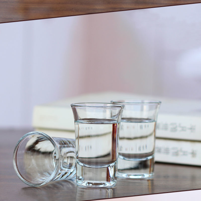 5 stk/sett 35ml vodka kort glass mini gjennomsiktige likørglass brennevin cocktail glass kopp bar drikkeutstyr tilbehør