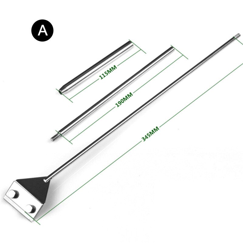 Aquarium Algen Schraper Algen Blade Algen Remover Aquarium Schoonmaken Tool: WHITE