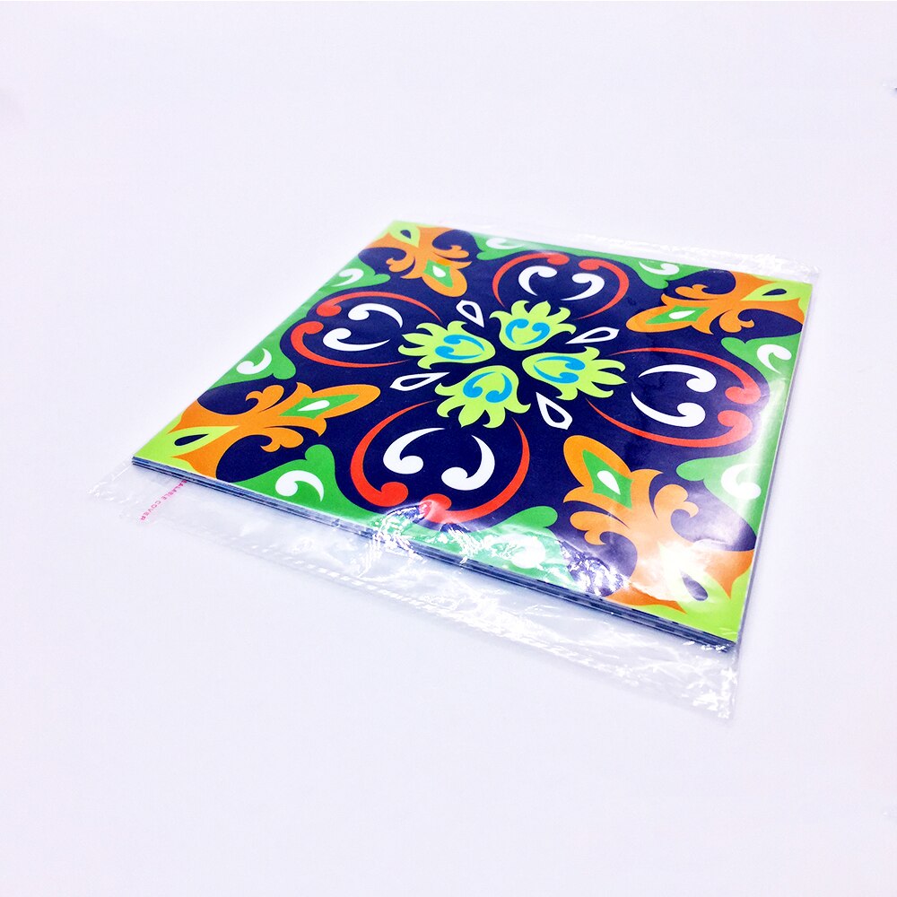 Funlife CUSTOM10cm15cm20cm25cm30cm muebles autoadhesivos impermeables cocina azulejo de piso Mediterráneo pegatina de pared TS001