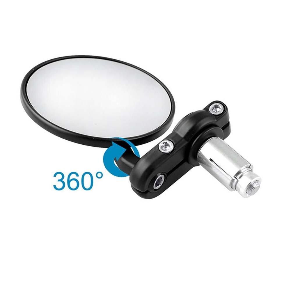 Mb-Mr010-Bk rond Moto miroir Moto guidon fin rétroviseur Moto main barre universelle poignée barre latérale miroir