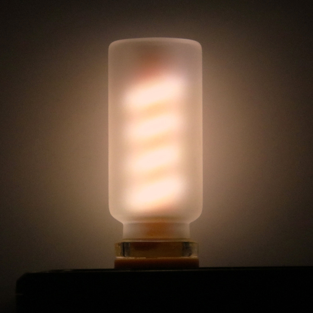 Materet glas usb touch-kontrol bil led-lys atmosfærepære glødelampe led-glødetråd soveværelse natdekoration: 3000k gyldne