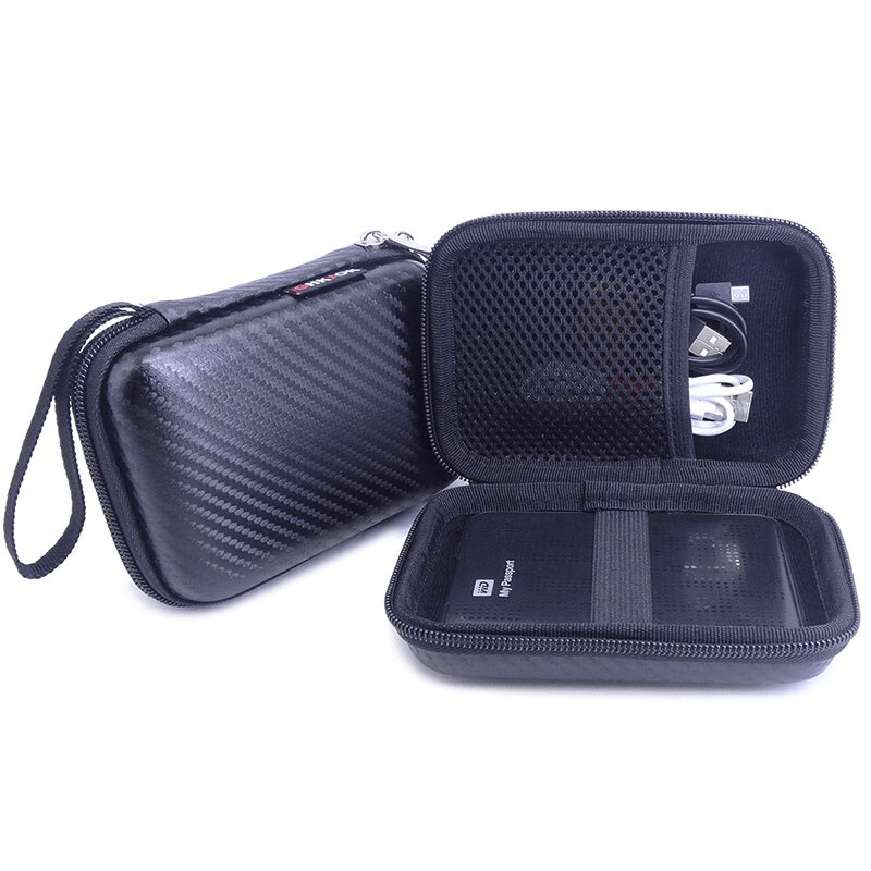 2.5 "Festplatte Fällen tasche Wasserdicht Stoßfest HDD Tasche Für Seagate Schlank Festplatte Sicherung Plus Schlank 500G 1TB WD Reisepass