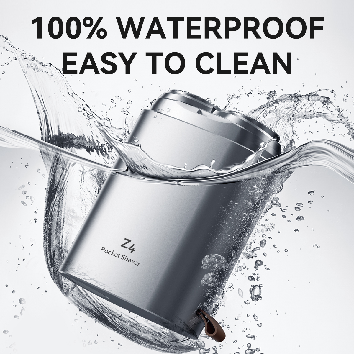 ENCHEN Elektrisch scheerapparaat Scheerapparaat Mini Baardtrimmer Professionele haarscheermachine voor mannen Oplaadbare draagbare zakscheerapparaat 2D Drijvend Waterdicht Beste scheerapparaat - K8 Z4