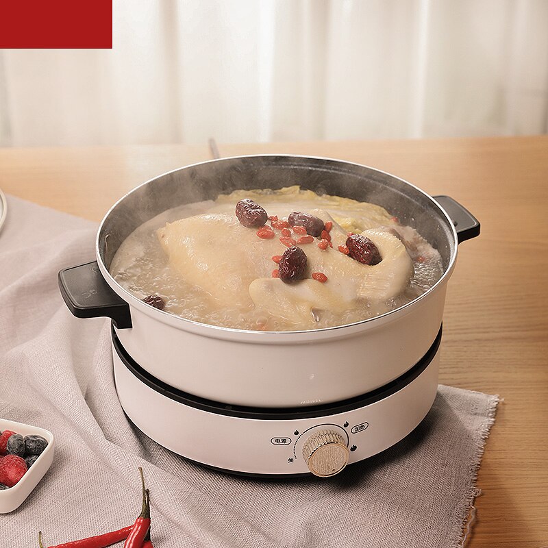 220V Electric Pot Oven Smokeless Barbecue Machine Home BBQ Grills Indoor Roast Meat Dish Plate Multi Cooker