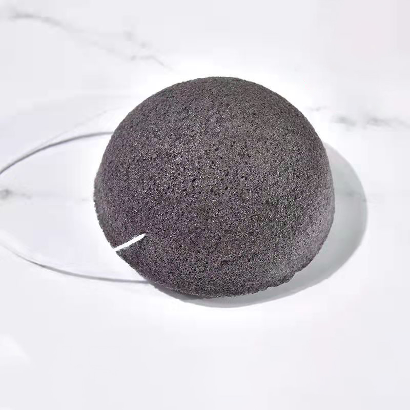 Forma de gota de agua esponja Natural Konjac Konnyaku cosmético Puff Facial piel de la cara limpiar esponja de maquillaje al por mayor herramientas de belleza: COLOR 3