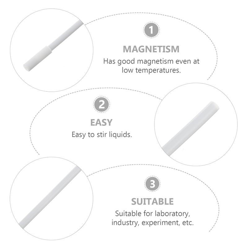 1 Set Magnetic Stirrers Kit Mixer Bars Stirring Bars Spin Bars