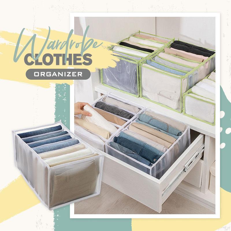 Wardrobe Clothes Organizer Closet Organizer Storage Box Foldable Underwear Organizers Storage Dividers Drawer Organizer