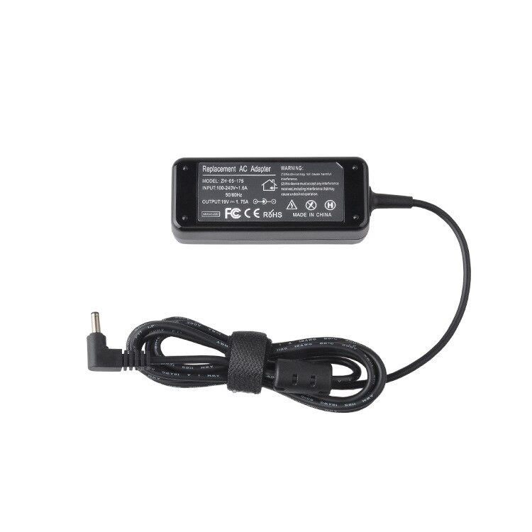19v 1.75a 33w ac laddare för bärbar dator för asus ultrabook  s200 s200e x200t f201e q200e x201e x202e s200l 4.0mm * 1.35mm