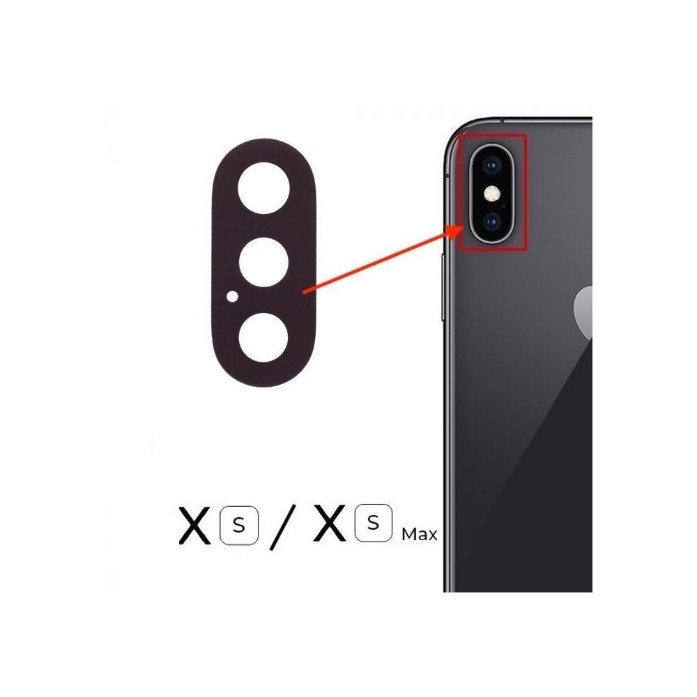 Zurück kamera Kristall iPhone XS / XS Max Objektiv ersatz Objektiv für kamera